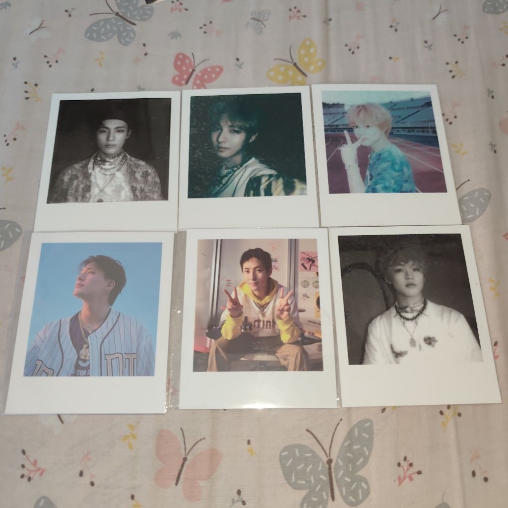 (BACA DESK) - Official Polaroid NCT Dream Jeno Renjun Chenle Hello Future Beatbox