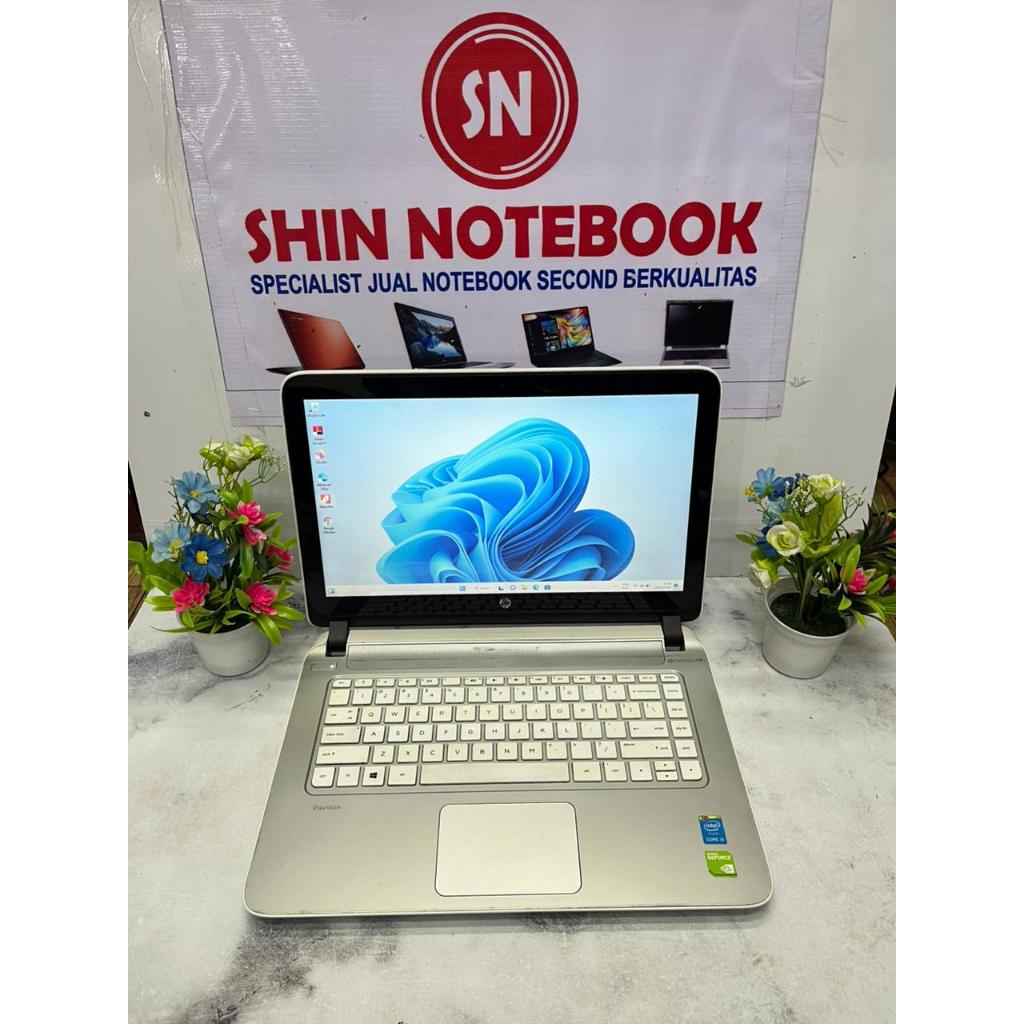 HP PAVILION 14 CORE I5 GEN 5 RAM 8 GB SSD 256 GB DOUBLE VGA NVIDIA GEFORCE TOUCHSCREEN