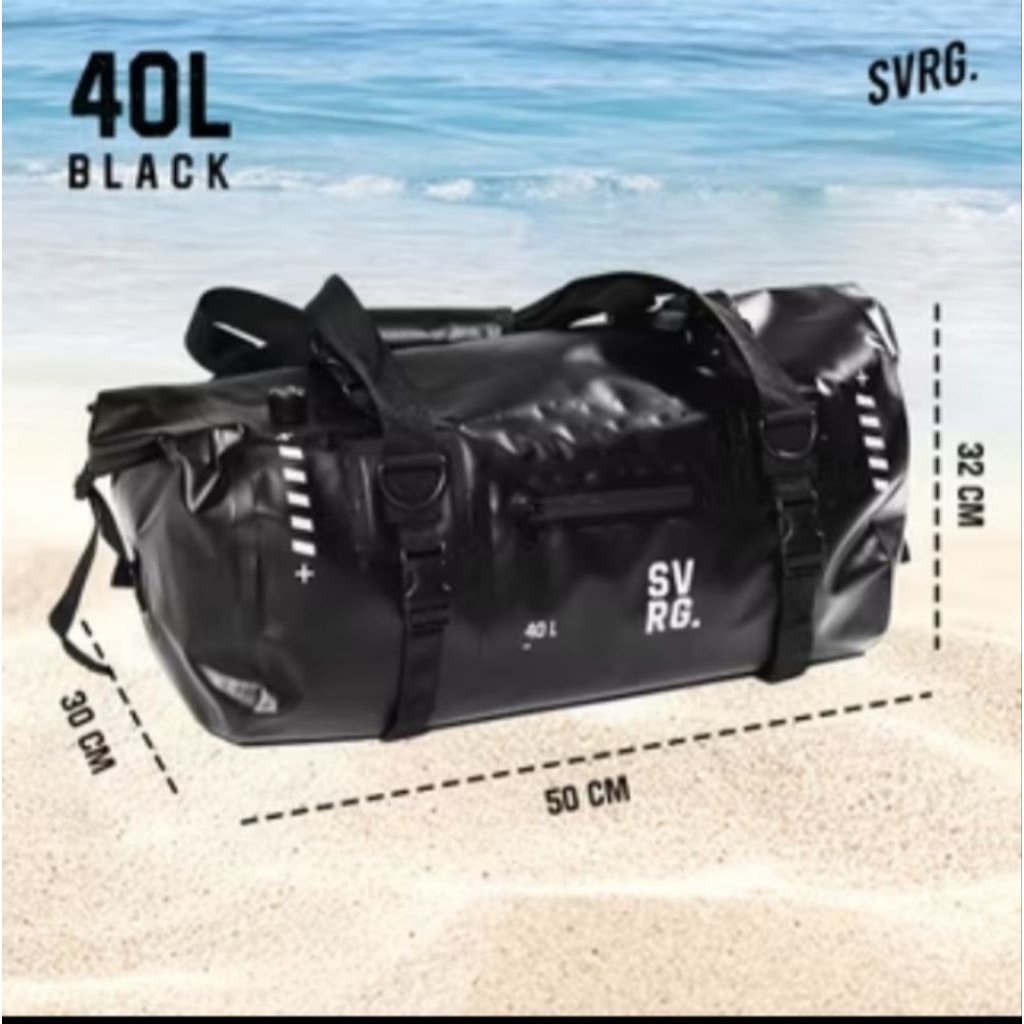 cuci gudang tas svrg duffel Dry bag 40 L 40i travel bag tas olahrag cirrer outdor gear dll