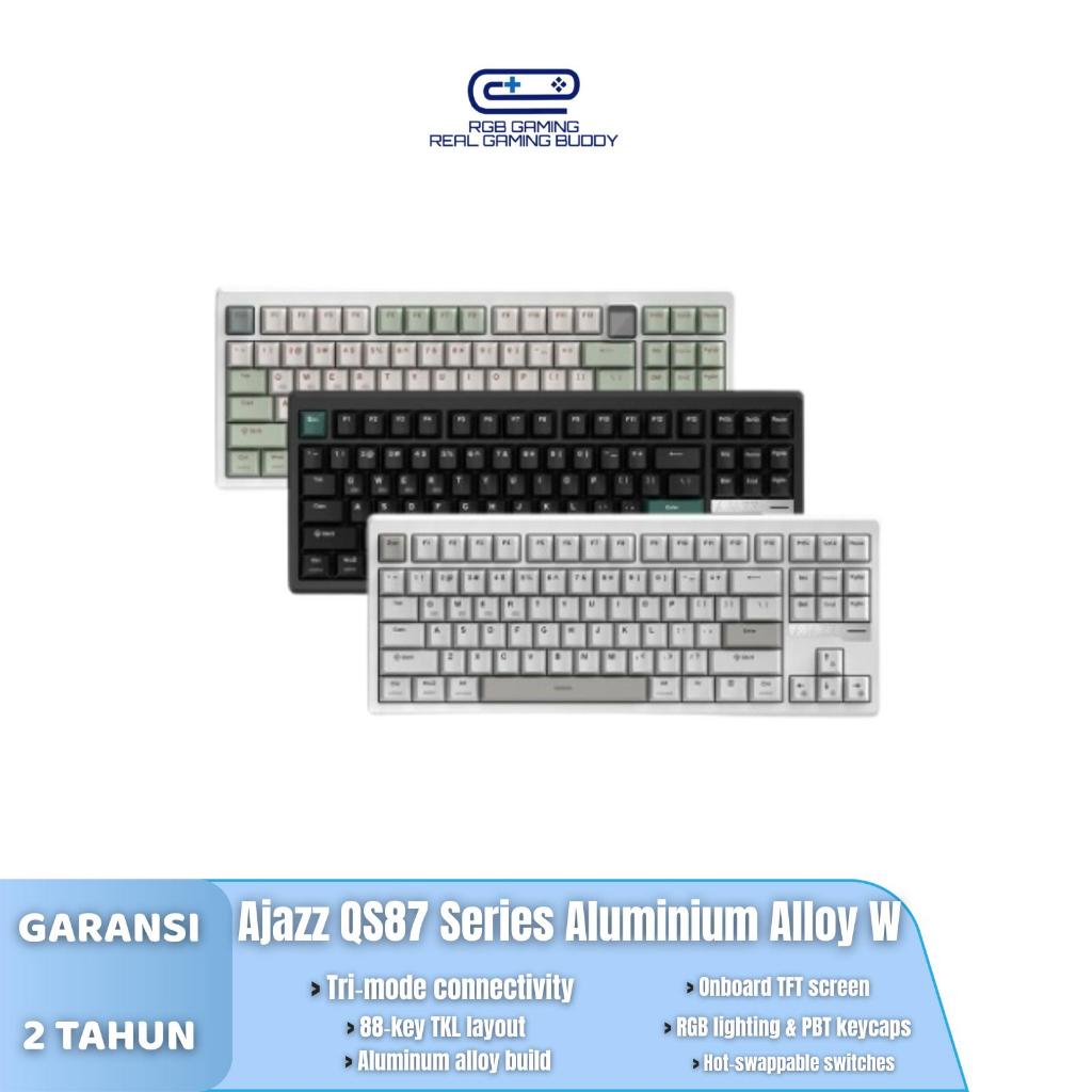Ajazz QS87 Series Aluminium Alloy Wireless Mechanical Keyboard