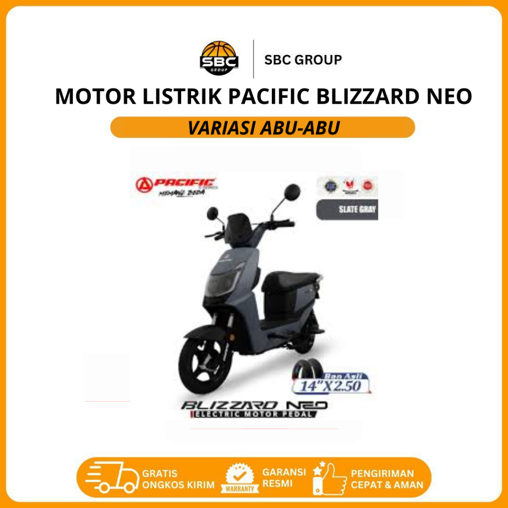 MOTOR LISTRIK PACIFIC BLIZZARD NEO