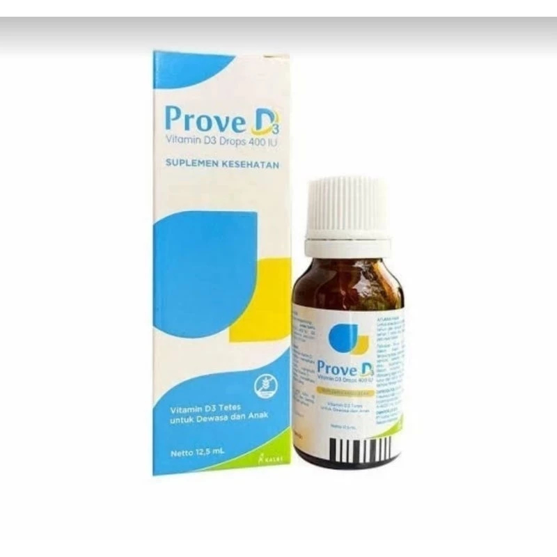 PROVE D3 DROP 12,5 ML VITAMIN D UNTUK BAYI DAN ANAK