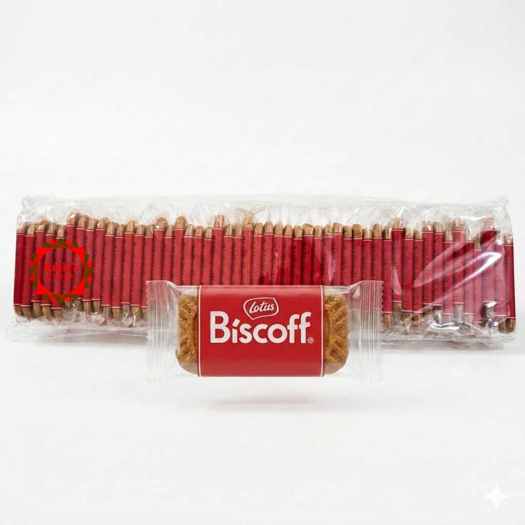 Lotus Biscoff 312,5 Gr | Biskuit Lotus Biscoff 312,5 Gr | Isi 50 Pcs Termurah | Halal