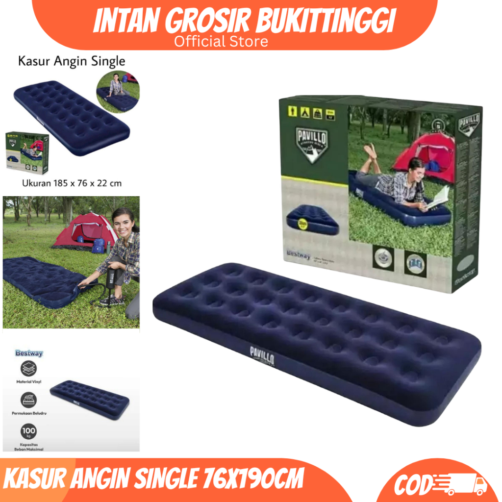 Bestway Kasur Angin Single 70 X 190 Cm - Kasur Angin Dewasa Anak - Matras - 67000