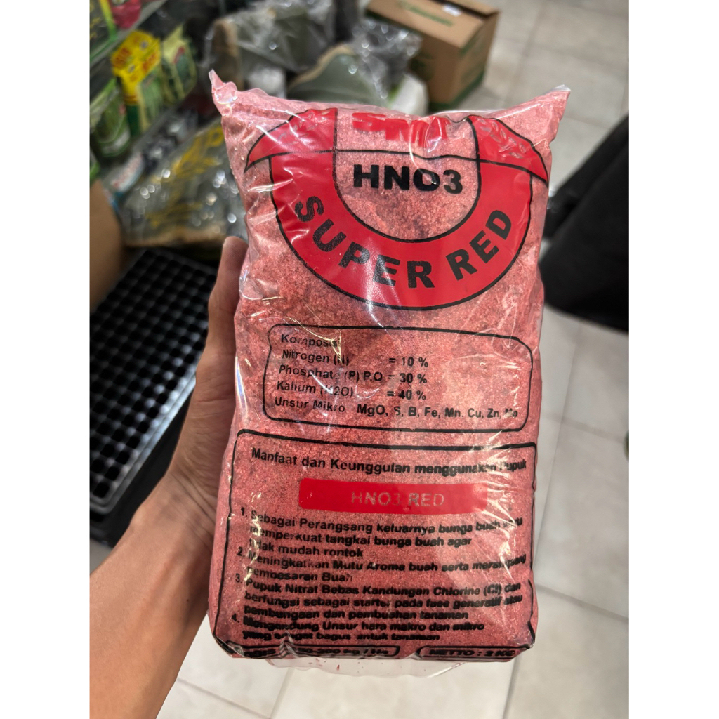 Pupuk HNO3 Super Red SMI 2Kg