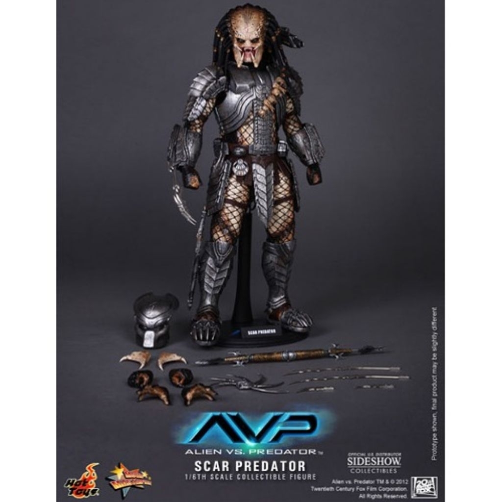 Hot Toys MMS190 AVP Scar Predator