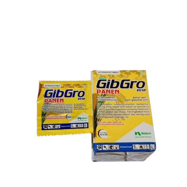 Gibgro Panen 20 SP ZPT Asam Giberelat 20% untuk Padi
