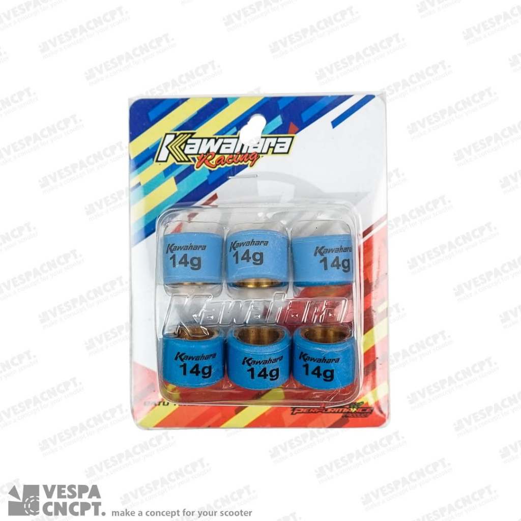 Roller Teflon Kawahara 14 Gram Vespa Lx S 3v Iget 125cc