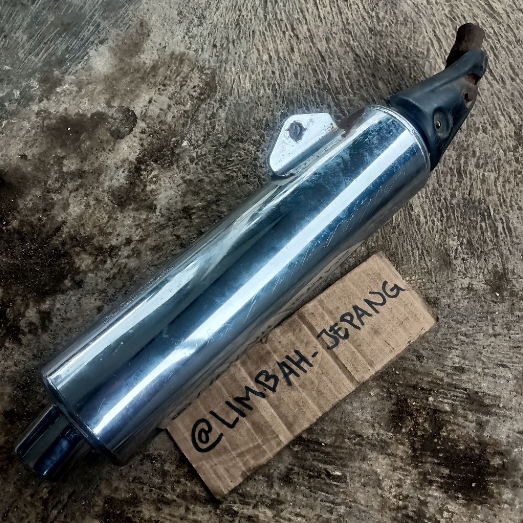 silincer selencer knalpot honda revo old lama original second