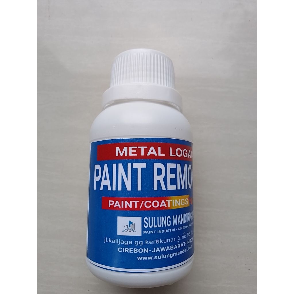 cairan paint remover/cairan pengupas cat