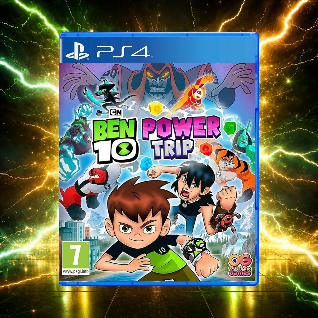 BEN 10 POWER TRIP – Game PS4 HEN Digital (Format PKG) | Full Version