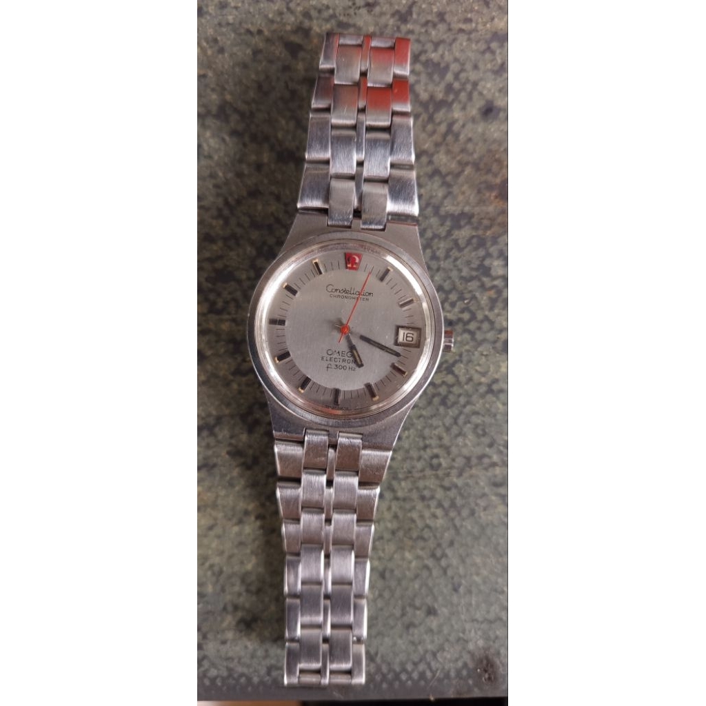 jual jam mati bahan omega Contilition full original bekas