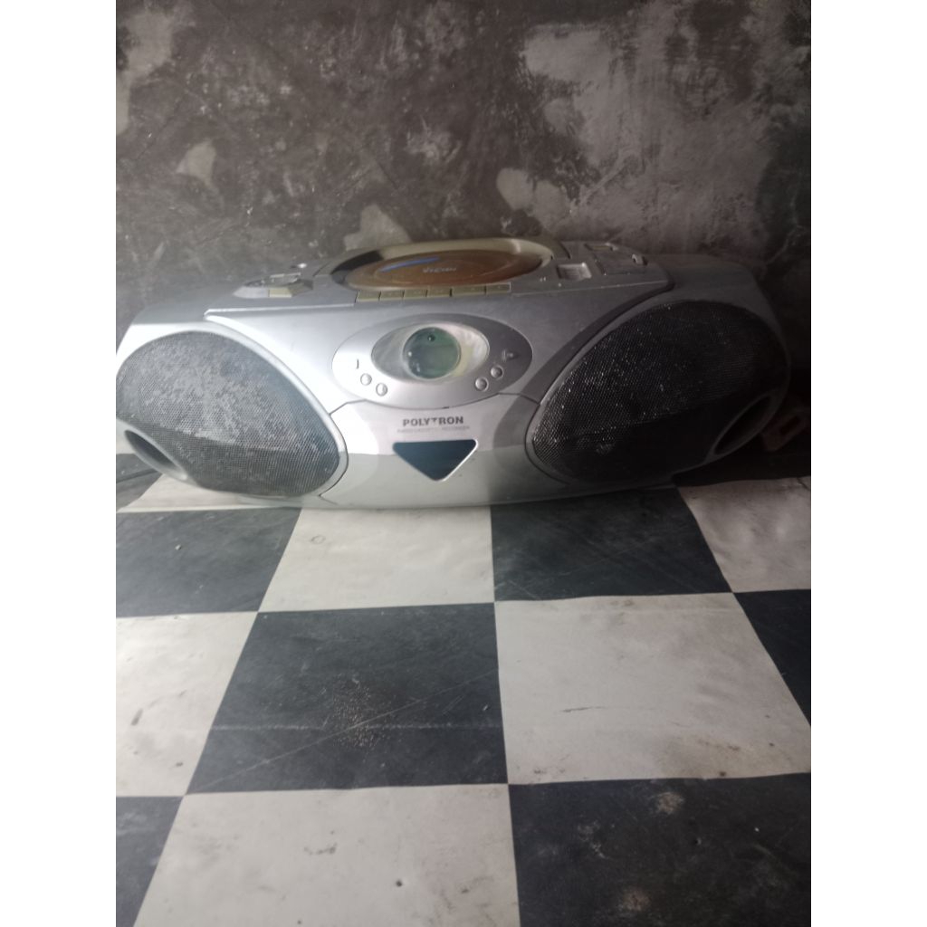 tape radio compo polytron jadul rusak