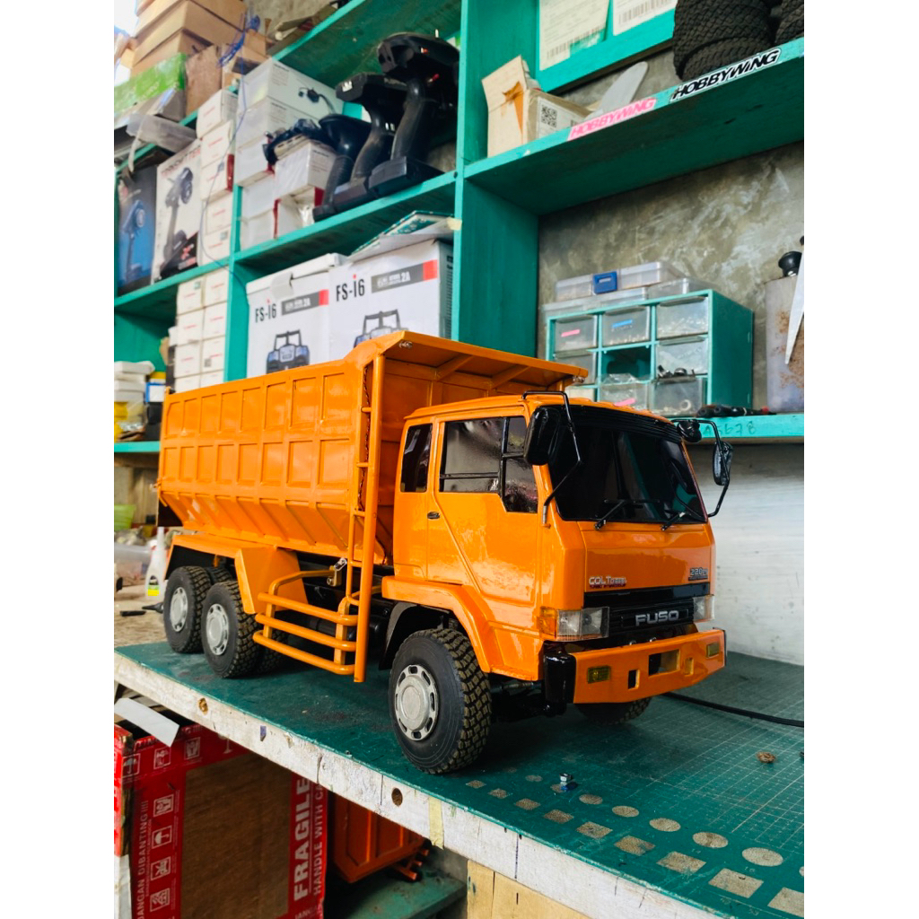 rc truck fuso 1:16 ,,bahan 80%fuulbesi