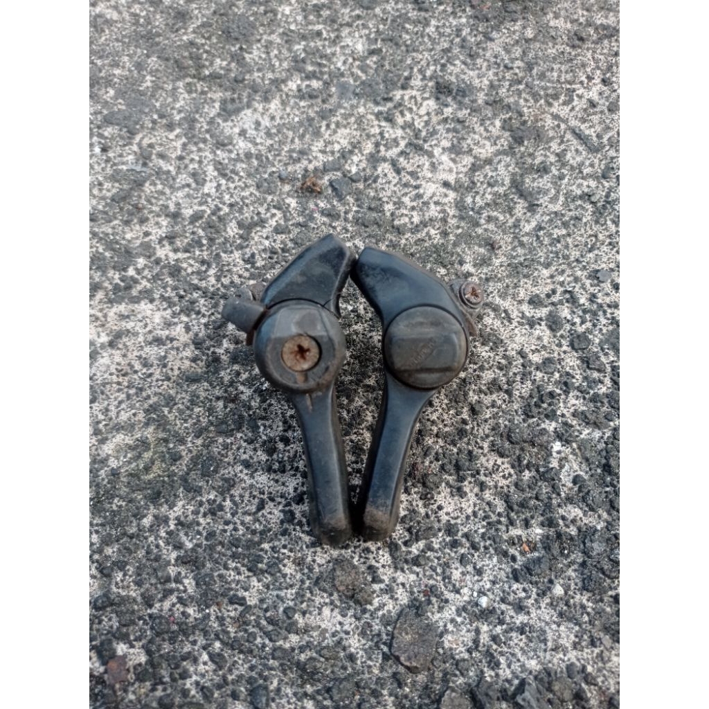 shifter sepeda mtb Mrek Shimano second antiq
