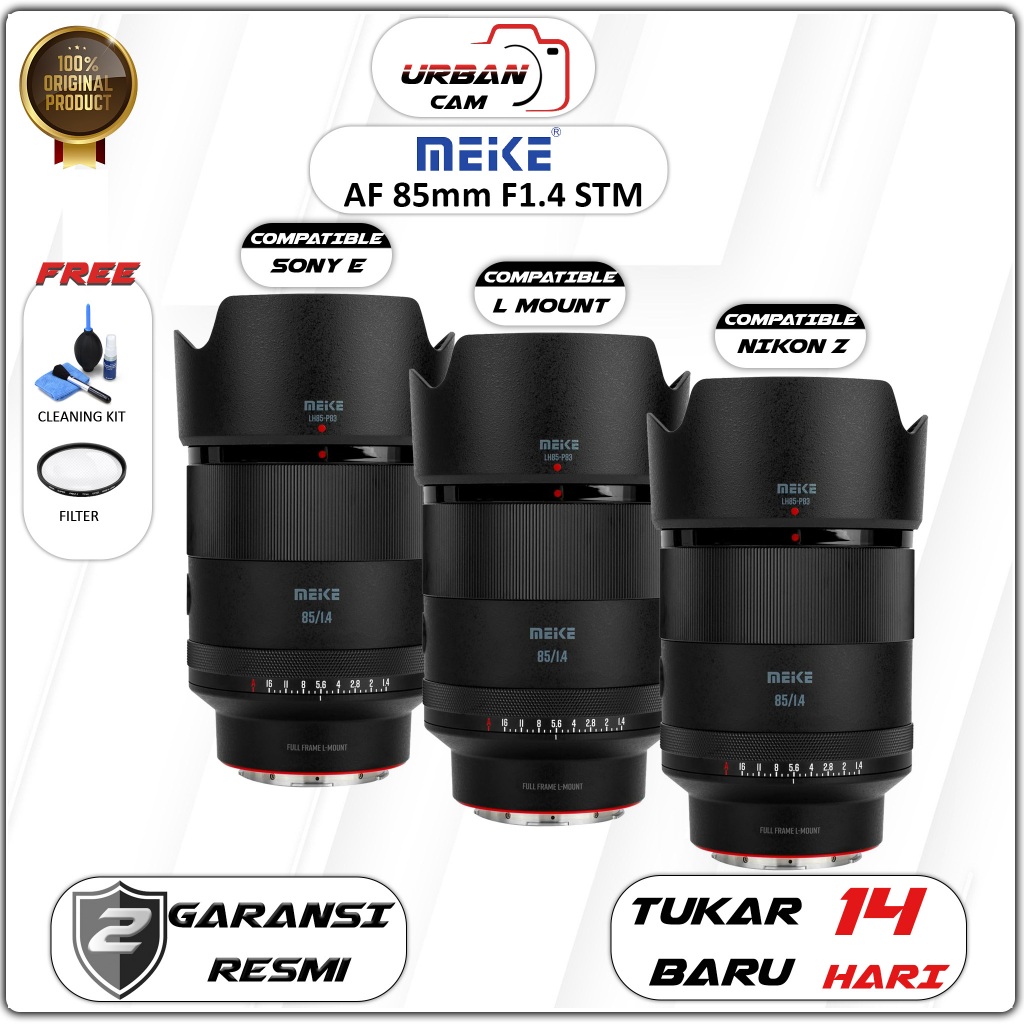Meike 85mm F1.4 Auto Focus STM Full Frame / Meike AF 85mm F1.4 STM Full Frame