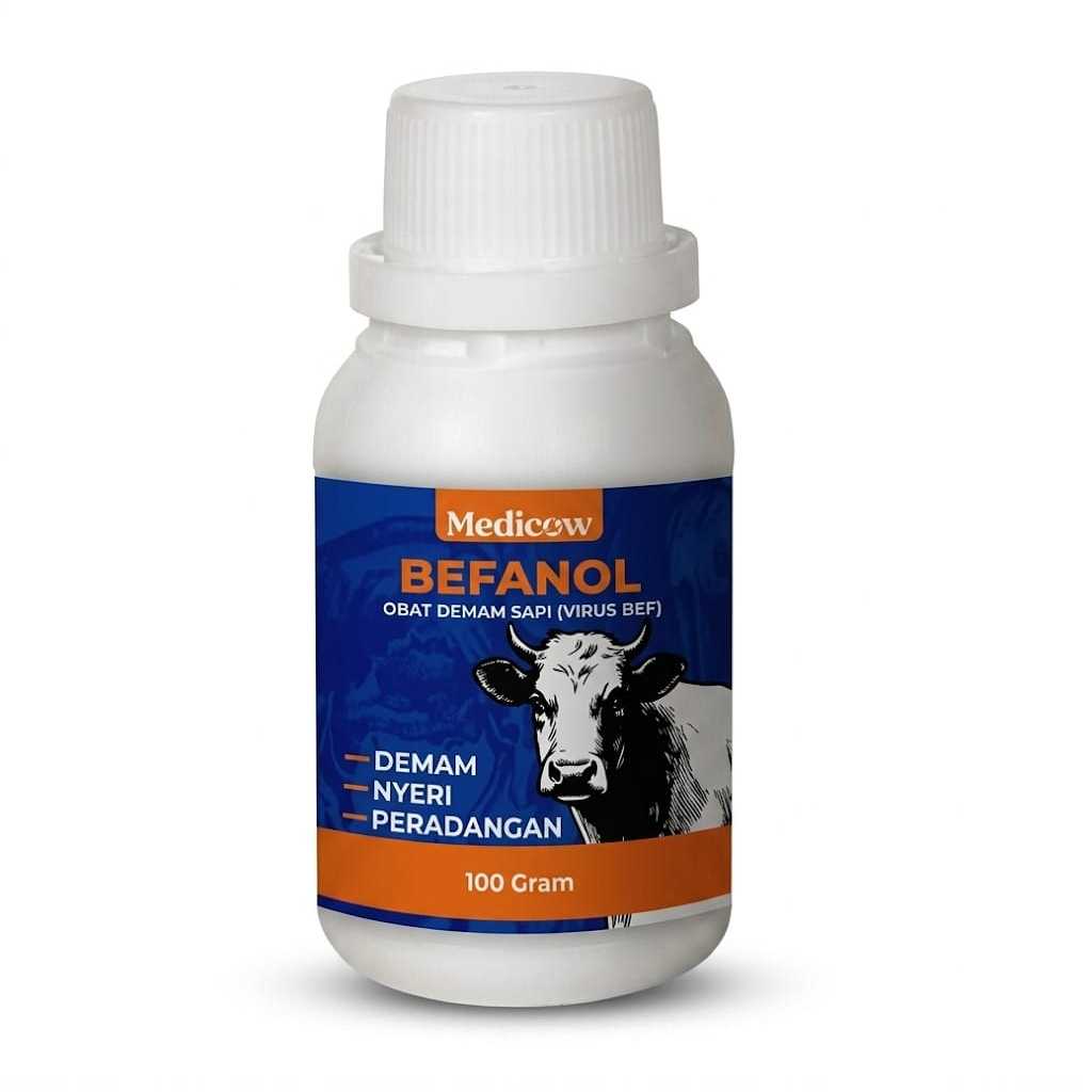 MEDICOW BEFANOL 100 GRAM OBAT DEMAM SAPI