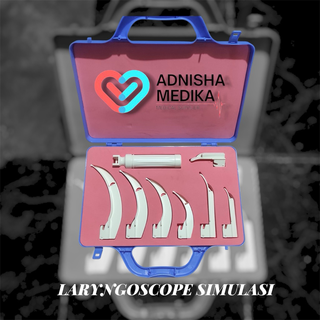 LARYNGOSCOPE SIMULASI / LARYNGOSCOPE PLASTIK / laringoskopi