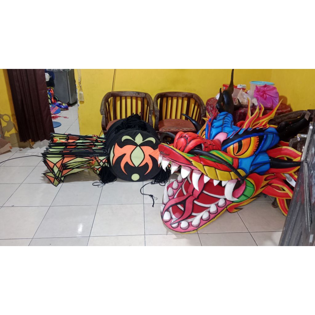 kepingan layangan naga dm 55