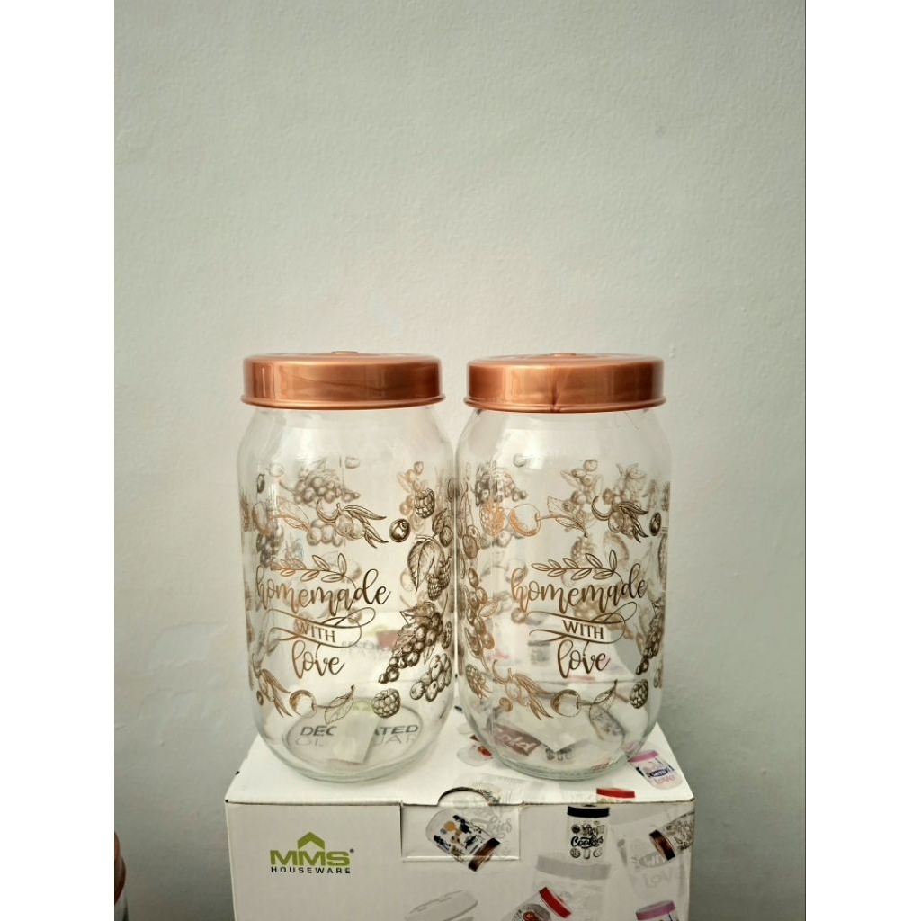 MMS Houseware , Toples kaca Uk 1000ml