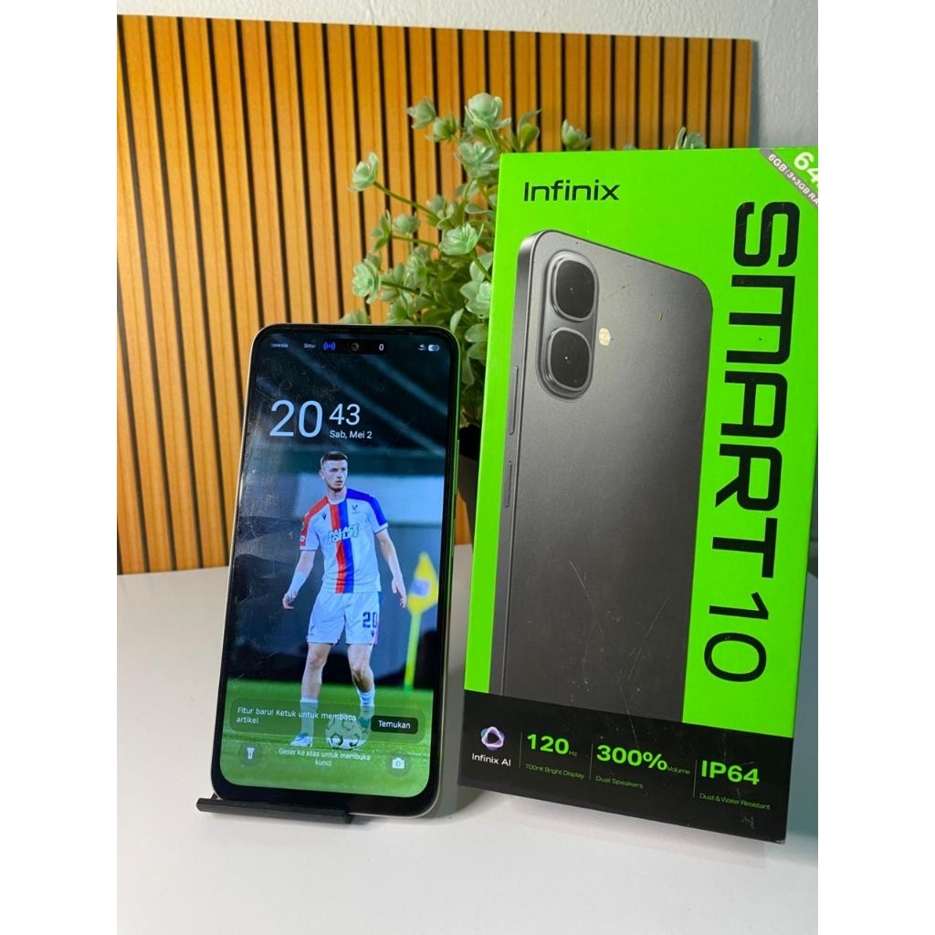 INFINIX SMART 10 RAM 3+3 /64GB SECOND BERGARANSI RESMI (Mohon Membaca Deskripsi )