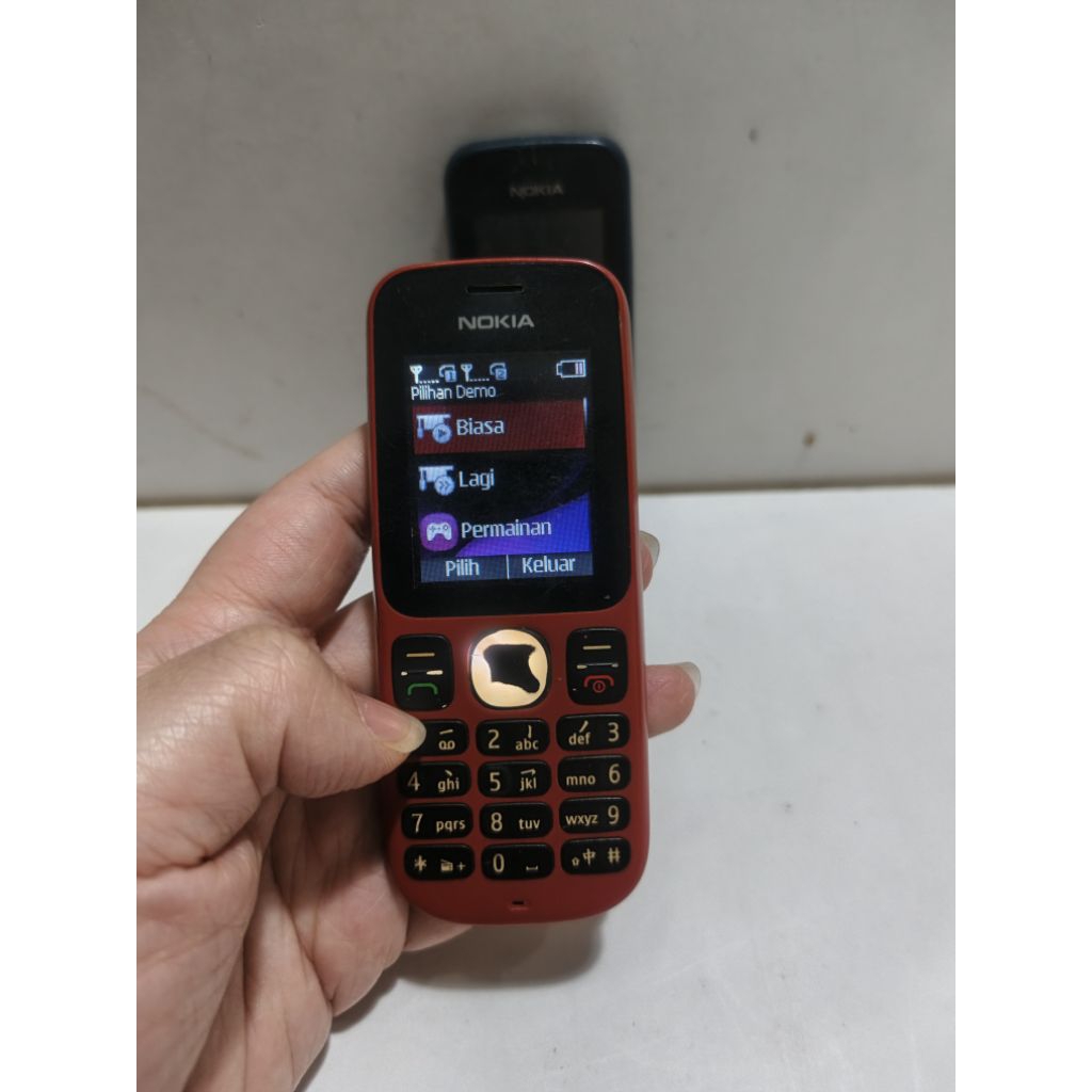 NOKIA 100 RH130 ORIGINAL NOKIA UNIT NORMAL HP SECOND JADUL UNIK LANGKA
