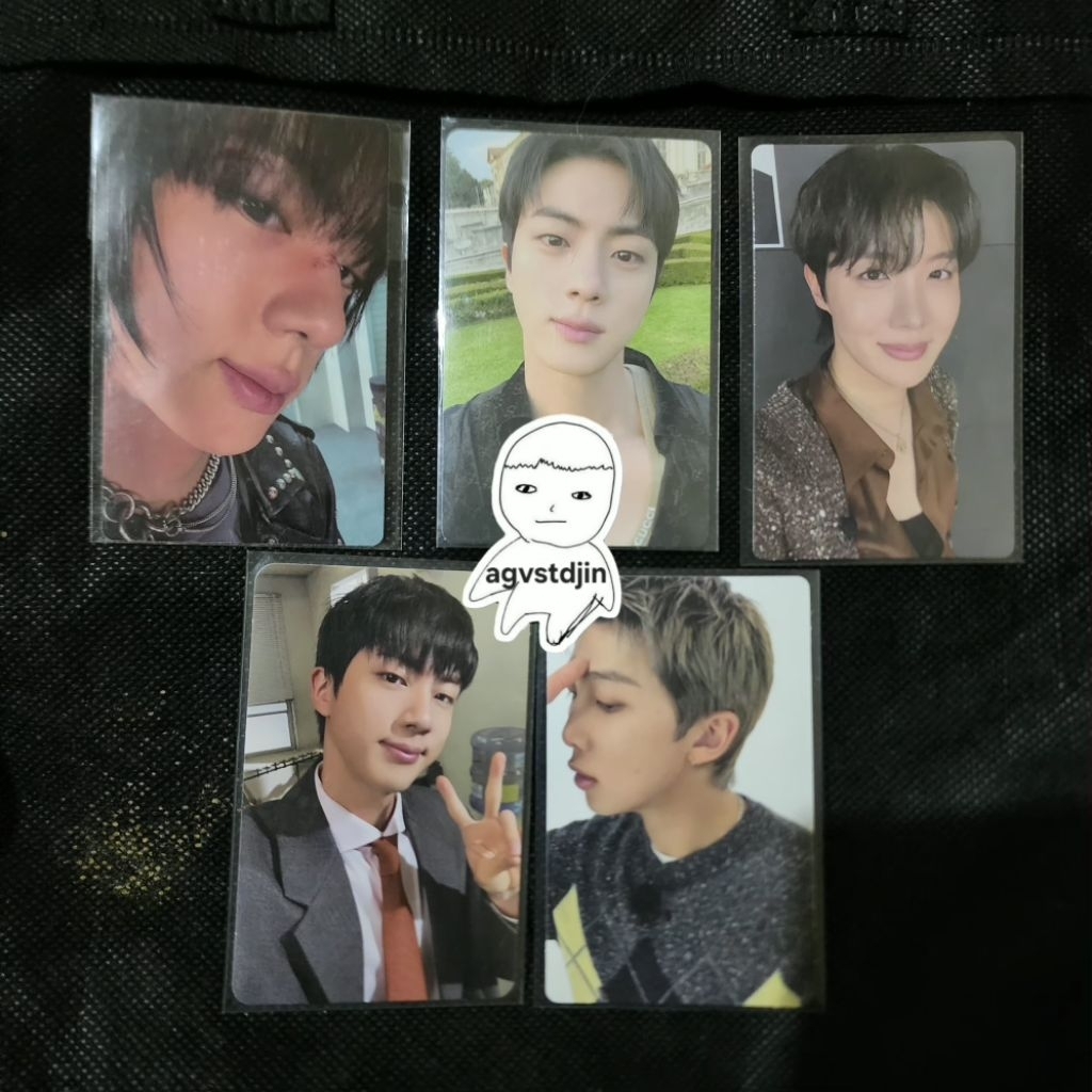 PHOTOCARD OFFICIAL ALBUM BTS (READY INA) YOONJIN SIN SUGA JIN SEOKJIN YOONGI NAMJOON RM J-HOPE HOBI 