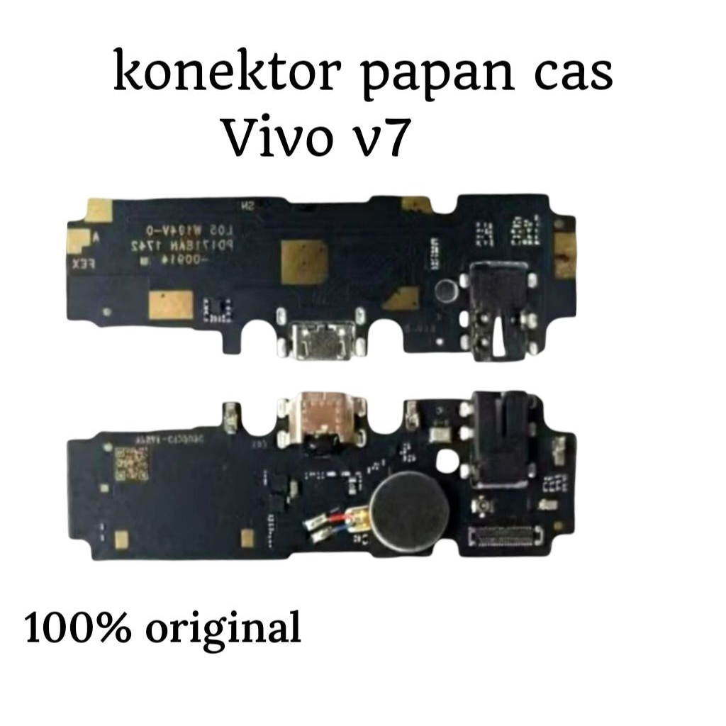KONEKTOR PAPAN CAS VIVO V7 ORIGINAL PENGGANTI KONEKTOR PAPAN CAS