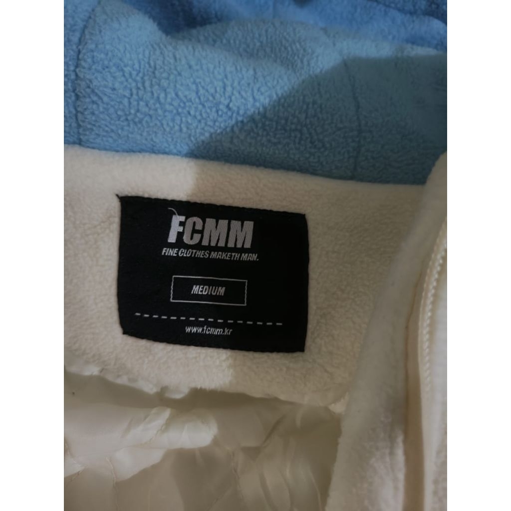 HOODIE ZIPPER FCMM SHERPA LUAR
