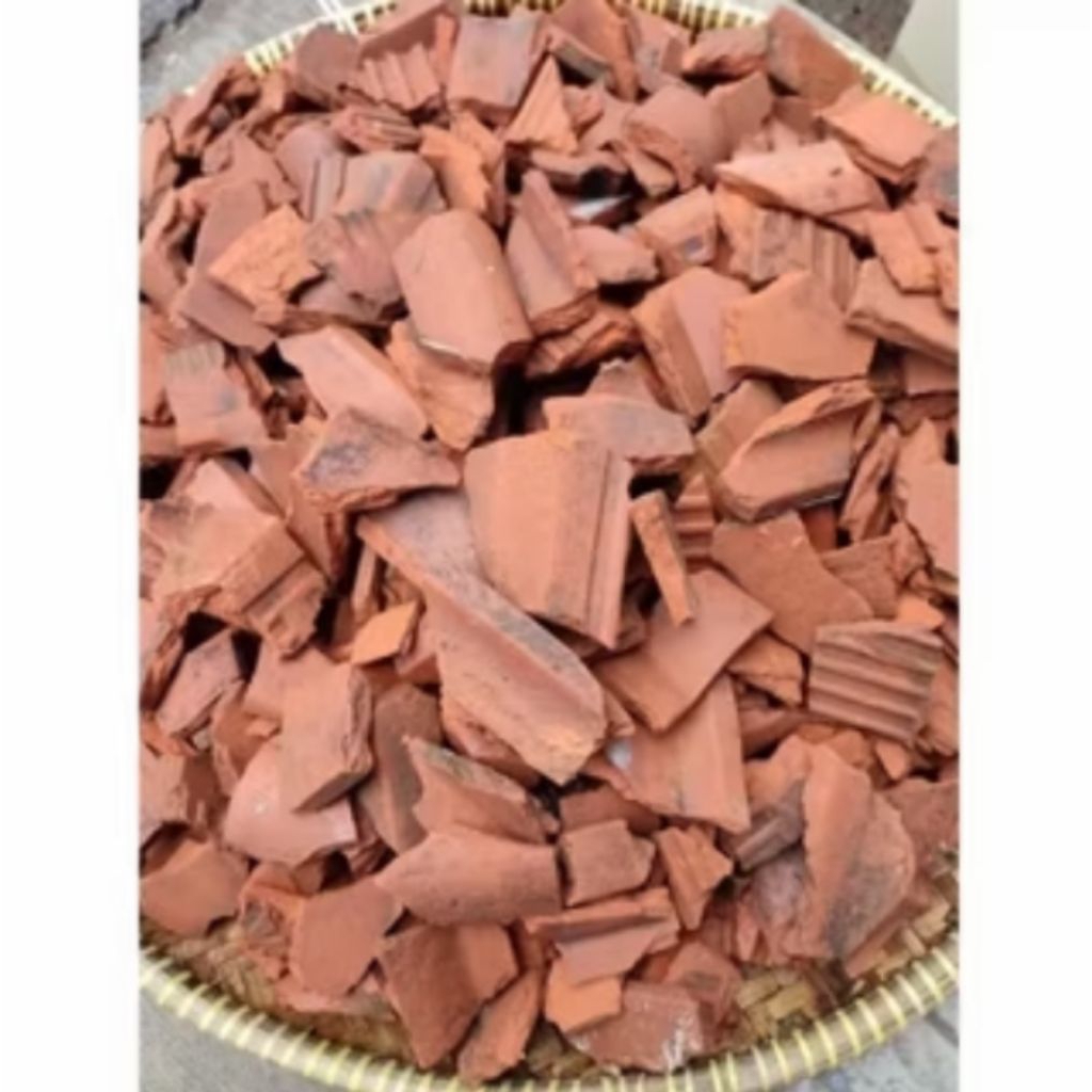 pecahan genteng untuk dasar pot 1kg