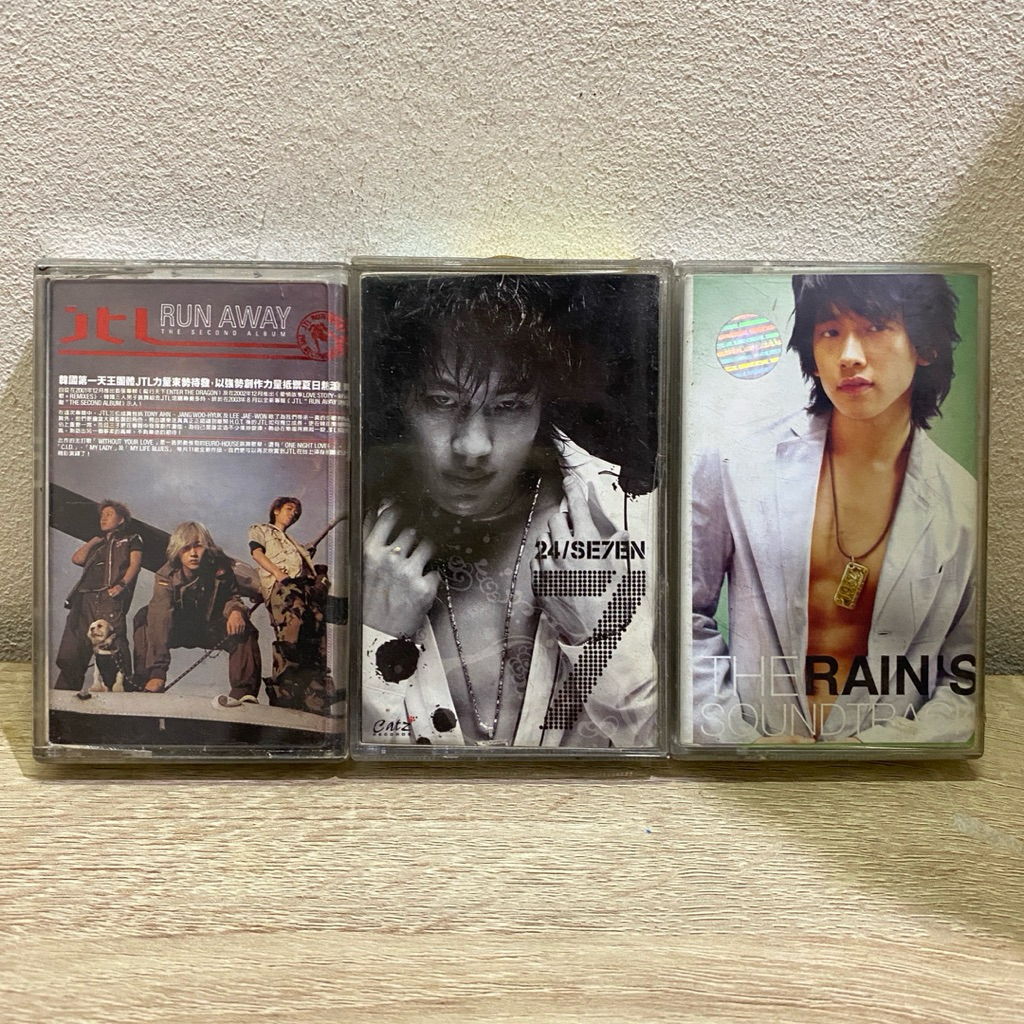 Kaset Pita Korea ( JTL , Se7en & The Rain Soundtrack )