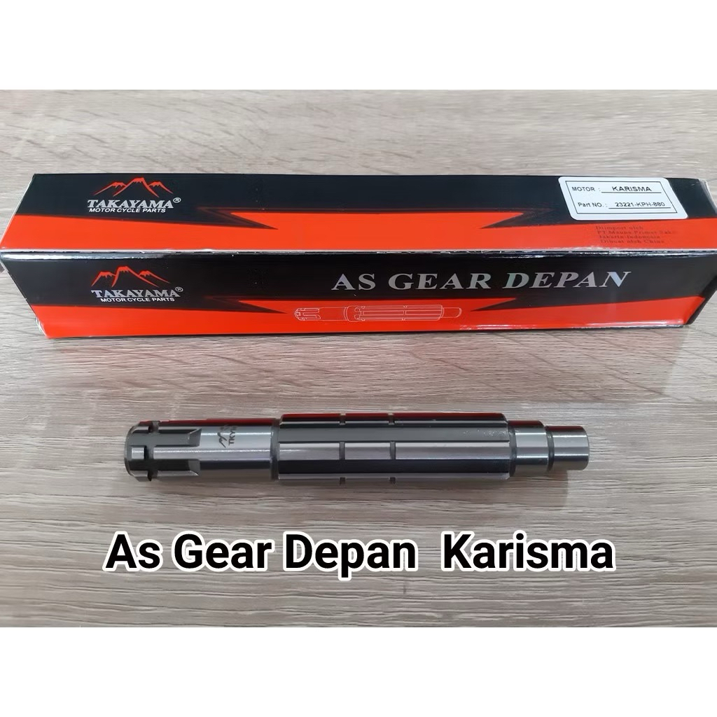 AS GEAR DEPAN TAKAYAMA KARISMA