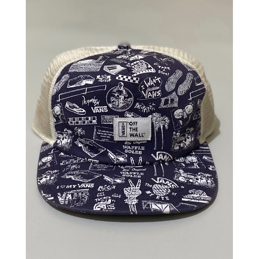 TOPI VANS FULL ART TRUCKER