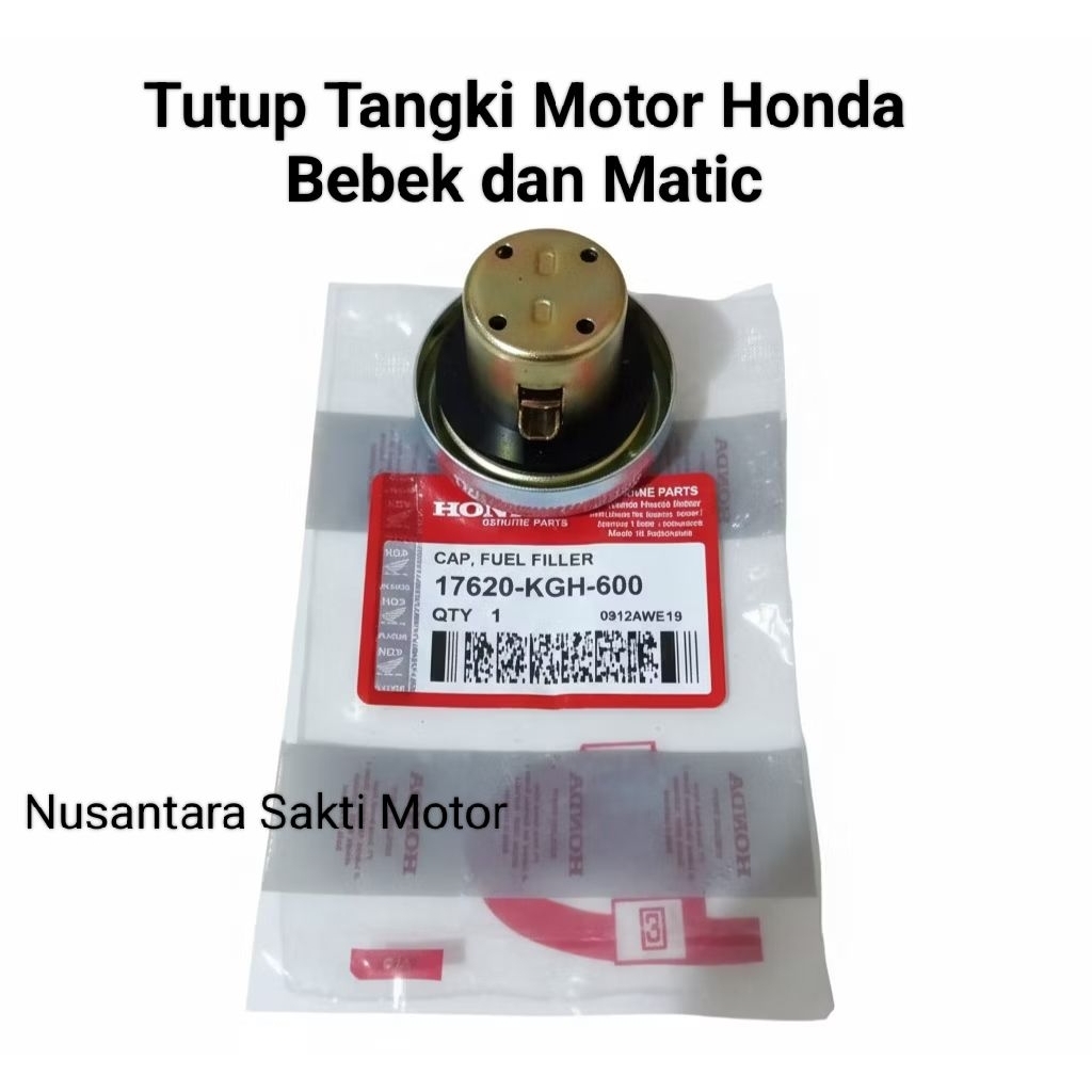 ( Motor Honda ) tutup tangki tanki minyak bensin beat carbu scoopy spacy vario grand supra x revo fi