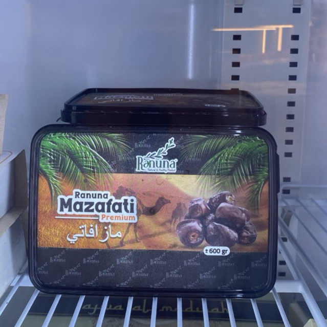 Kurma Bams Ranuna Mazafati 500g Premium lembut