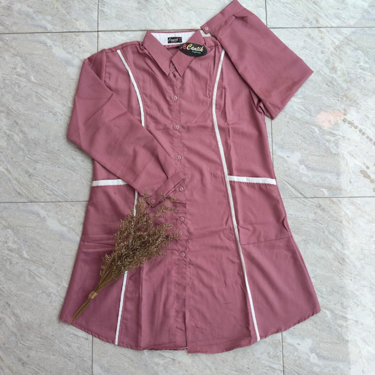 ATASAN TUNIK CANTIK bahan katun toyobo