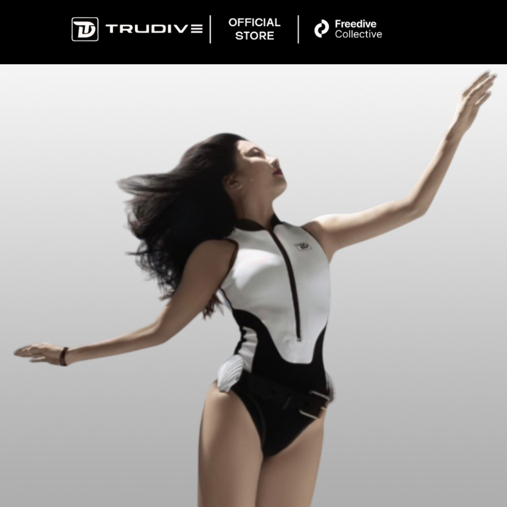 TruDive Women's Orca Sleeveless Bikini Wetsuit / Pakaian Wetsuit Wanita