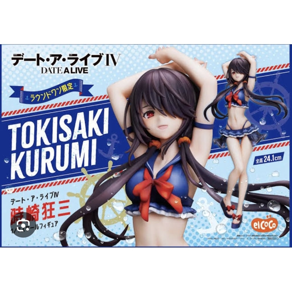 Elcoco 1/7 Pvc Figure Date A Live Kurumi Tokisaki