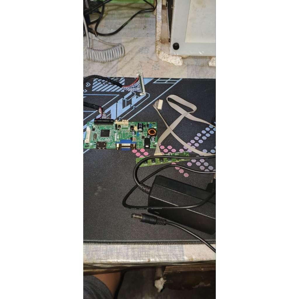 mainboard copotan monitor 75hz komplit