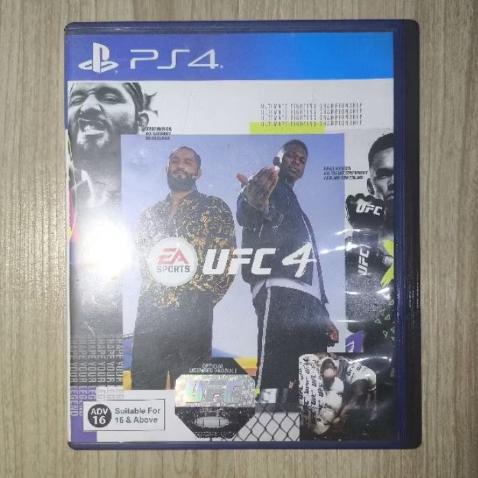 bd kaset ufc 4 ps4 second