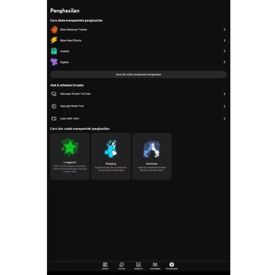 AKUN YOUTUBE MONET – SUBSCRIBER AKTIF + VIEW ORGANIK SIAP CUAN