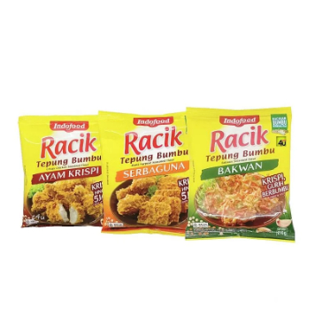 Indofood Racik Tepung Ayam Krispi Serbaguna 210g | Tepung Bumbu Crispy | Tepung Goreng Praktis