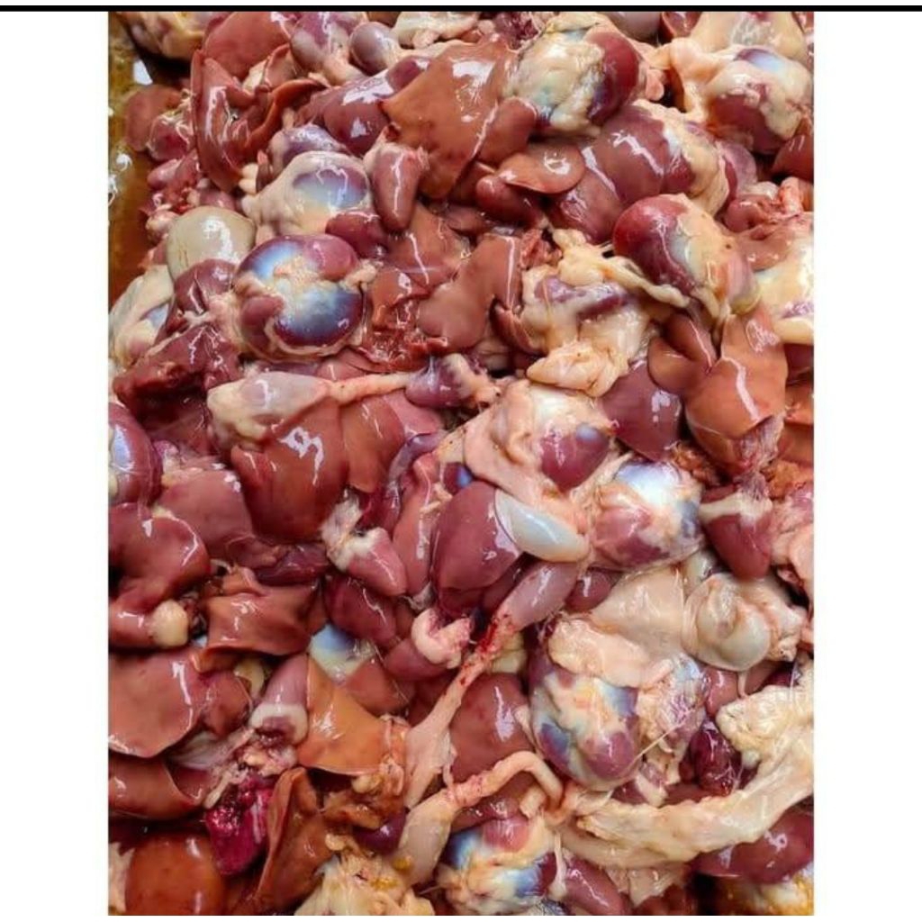 Ati ampela ayam 1kg (kotor)