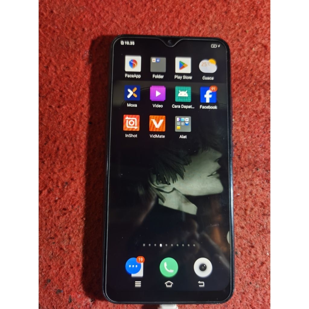 vivo y12 hp normal lcd ori masi normal semua ram 4/64 siap pakai no minus.