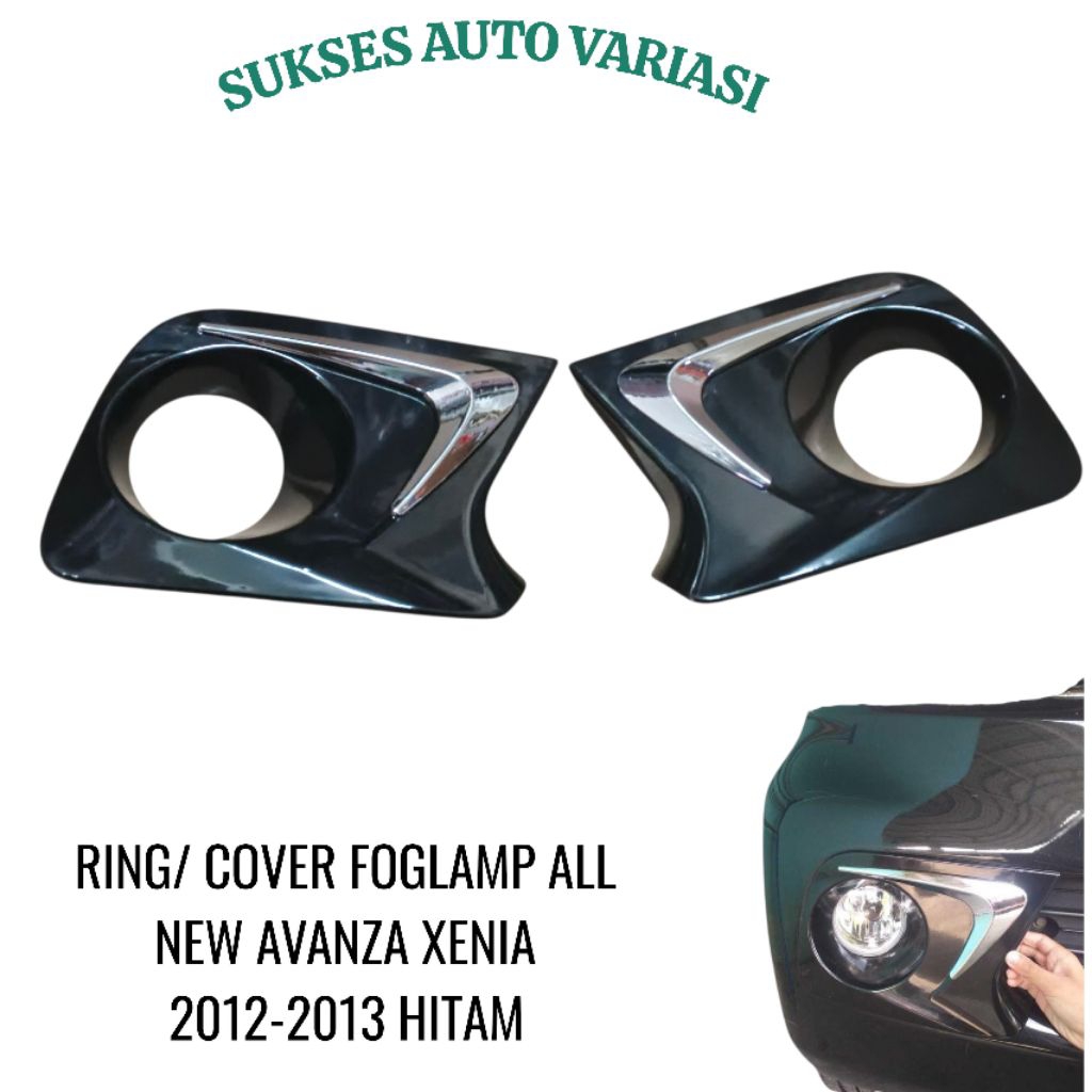 RING FOGLAMP MOBIL ALL NEW AVANZA XENIA 2012-2014 HITAM