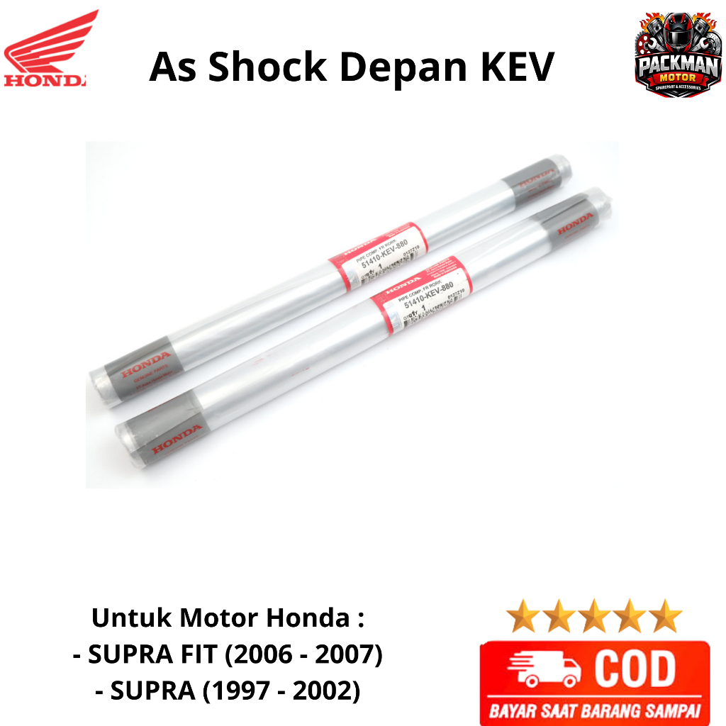 sok depan supra fit lama kev ori Packman motor