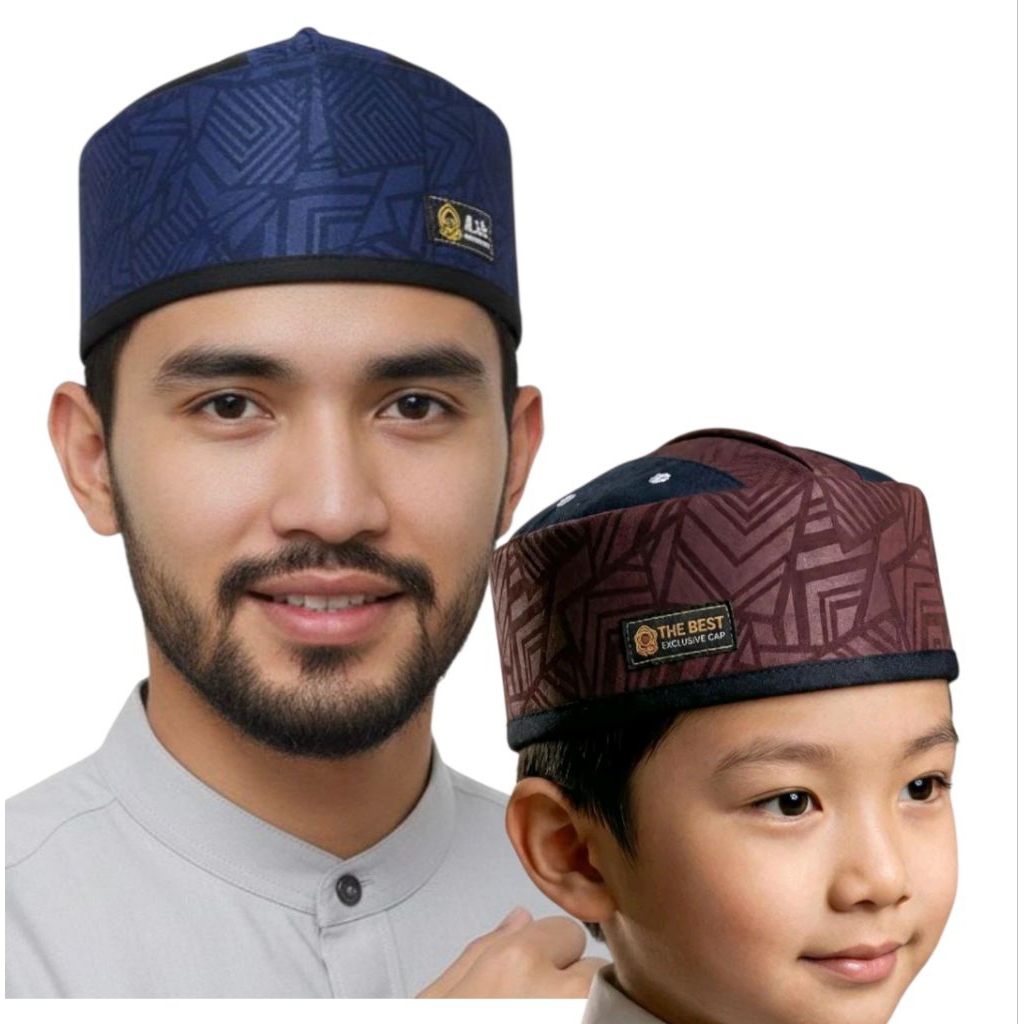 Peci Songkok  Turki Embos Dewasa Anak Terbaru Kopiah Sultan Murah Premium