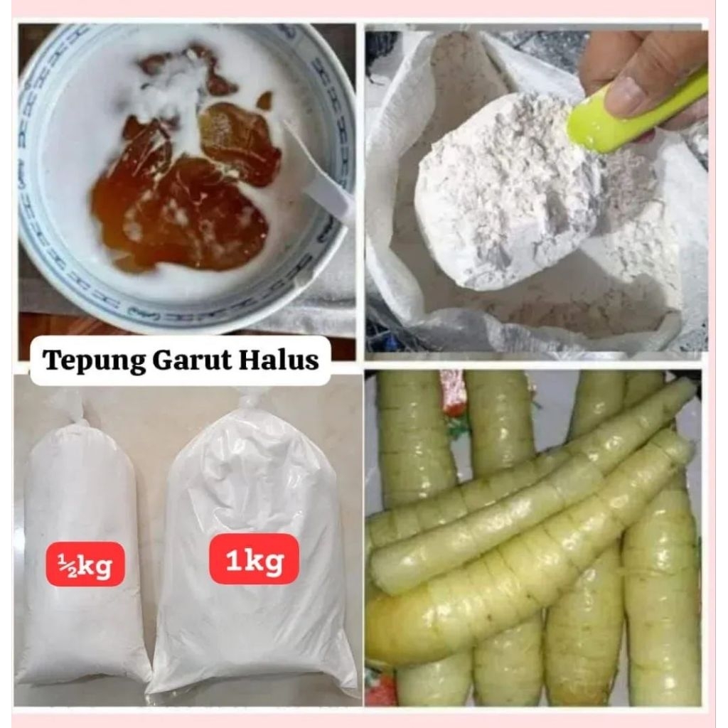 Tepung/Pati garut 1kg