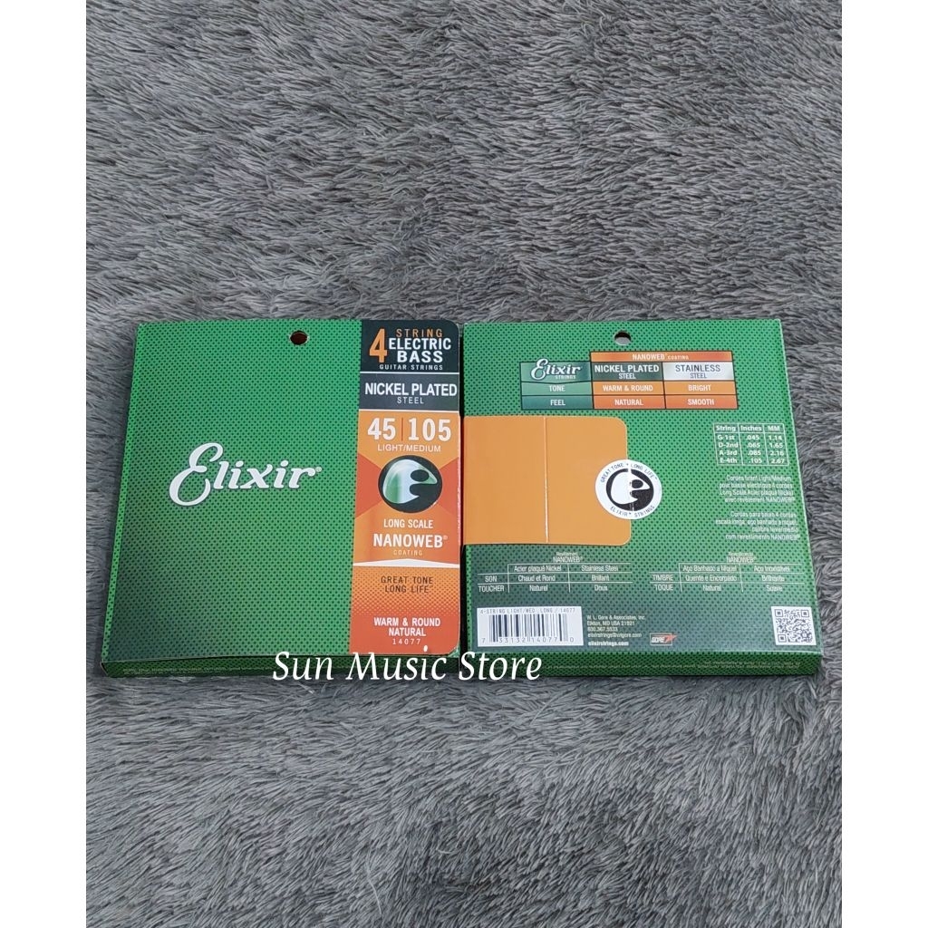 Senar Bass - Senar Elixir Bass 4 String - Senar Bass Elixir