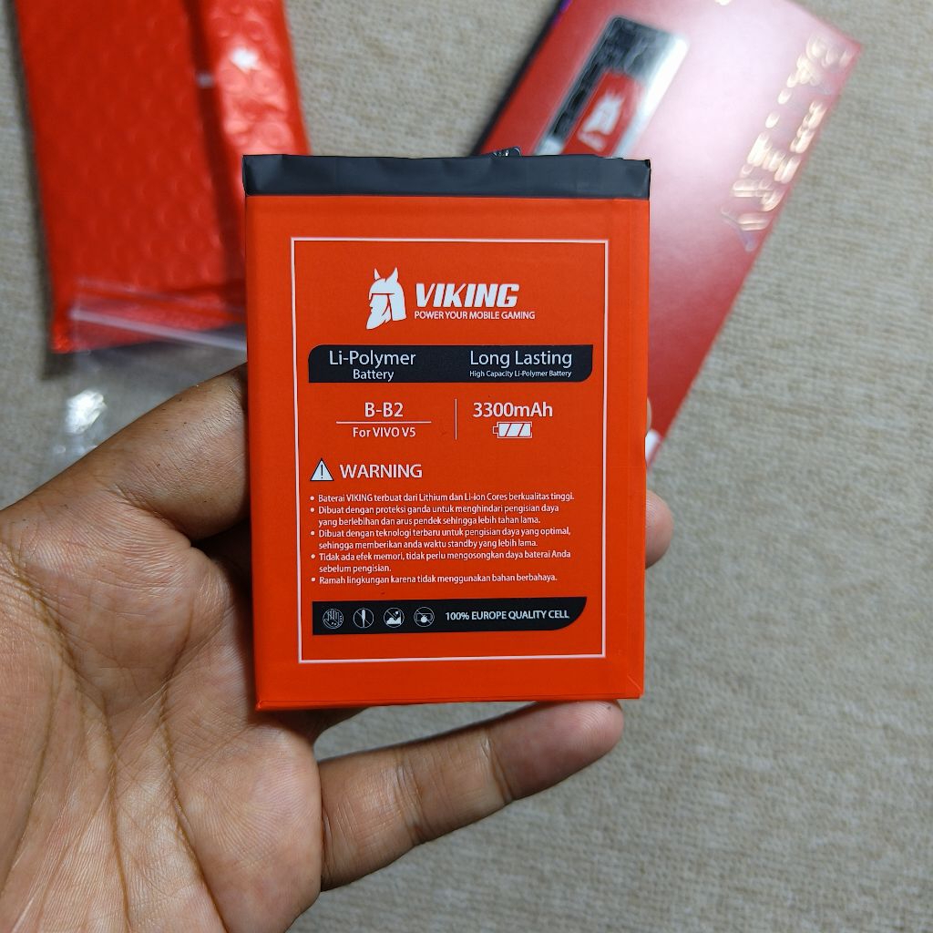 Baterai Viking buat vivo Y66 & vivo Y67 tipe B-B2 bekas review
